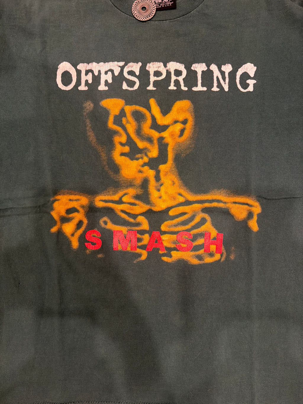 1996 The Offspring Smash Single Stitched Album Promo Band T-Shirt XL