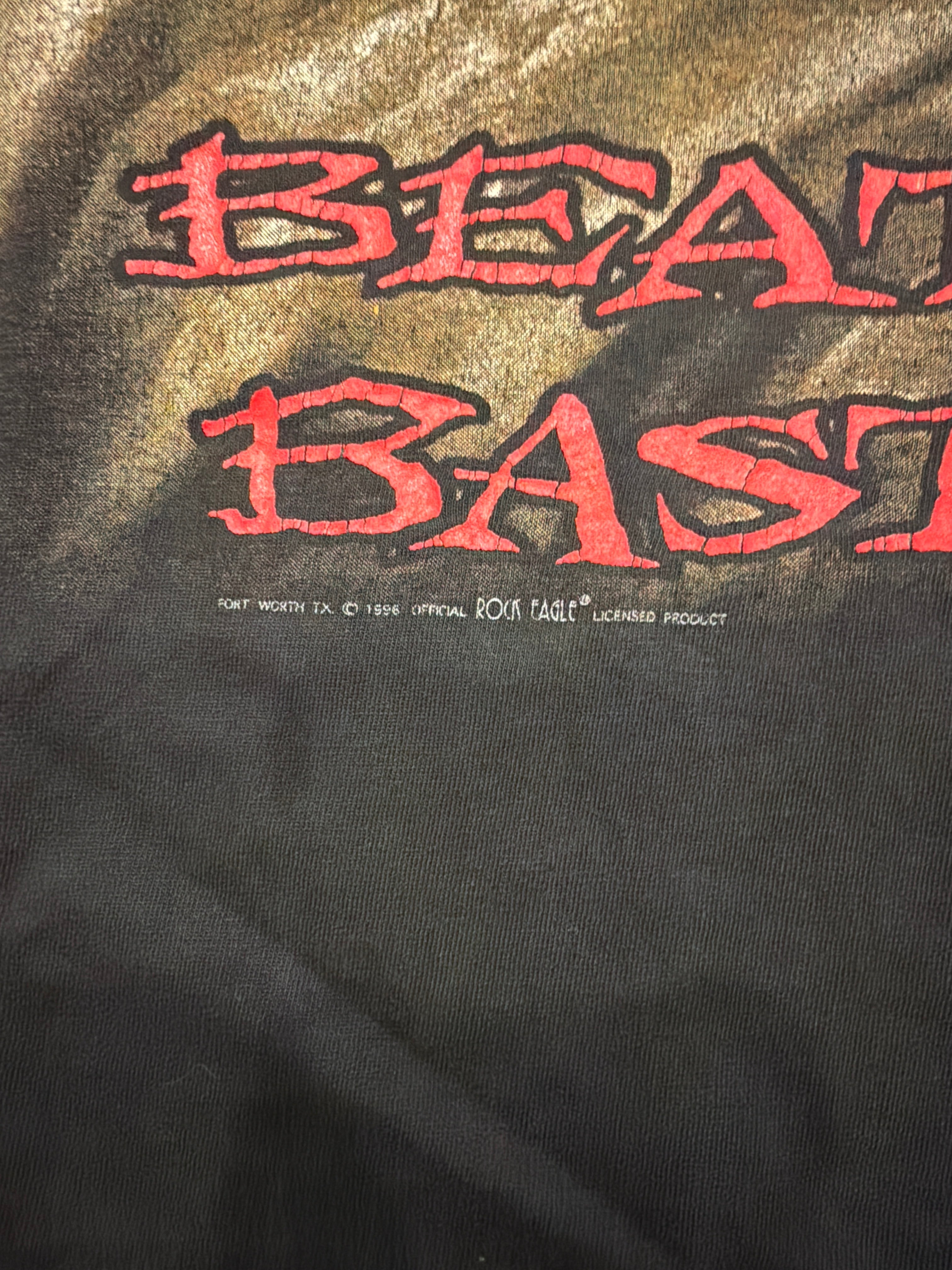 1996 The Exploited Beat Tour Punks Not Dead Black T-Shirt XL Single Stitched