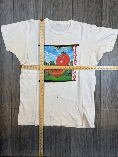Little Feat Rocket In My Pocket 1988 White T-Shirt Large