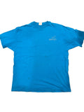 90s Gecko Hawaii Bottle Cap Coors Beer Parody Blue T-Shirt 2X