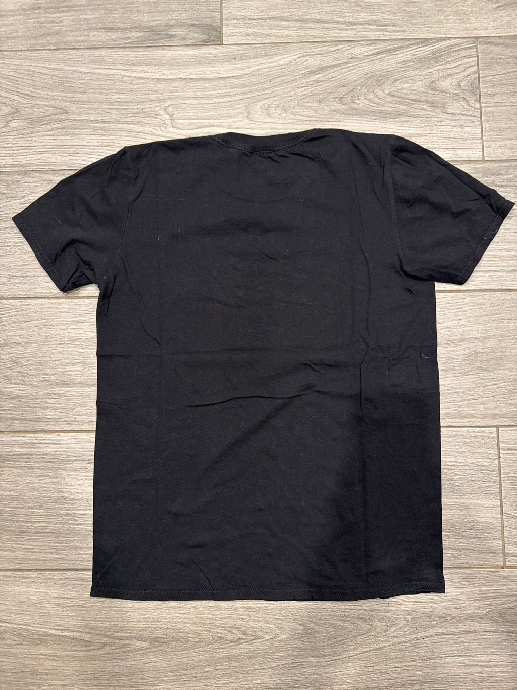 00s Lord of The Rings Movie Promo Black and Gold T-Shirt Medium