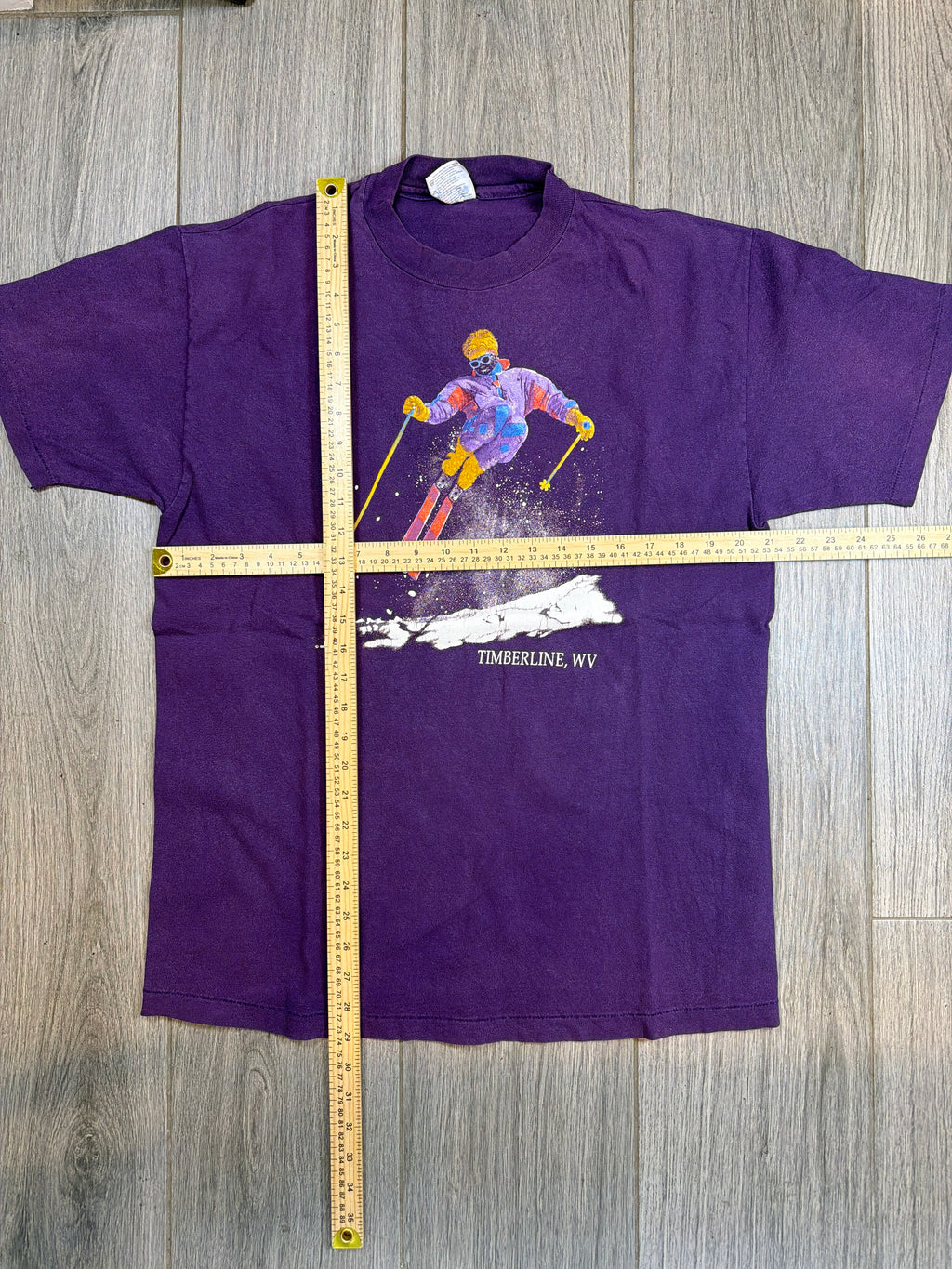 Timberline Skiing 90s AOP T-Shirt Large