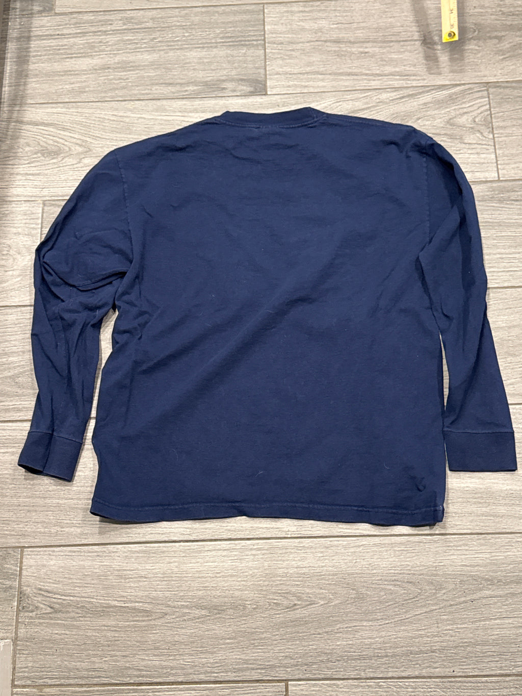 90s Wu Tang Wu Wear Tech Systems Long Sleeve Blue T-Shirt XL