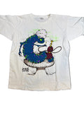 Alice in Wonderland 90s Andazia 'Who Are You?' White T-Shirt Large