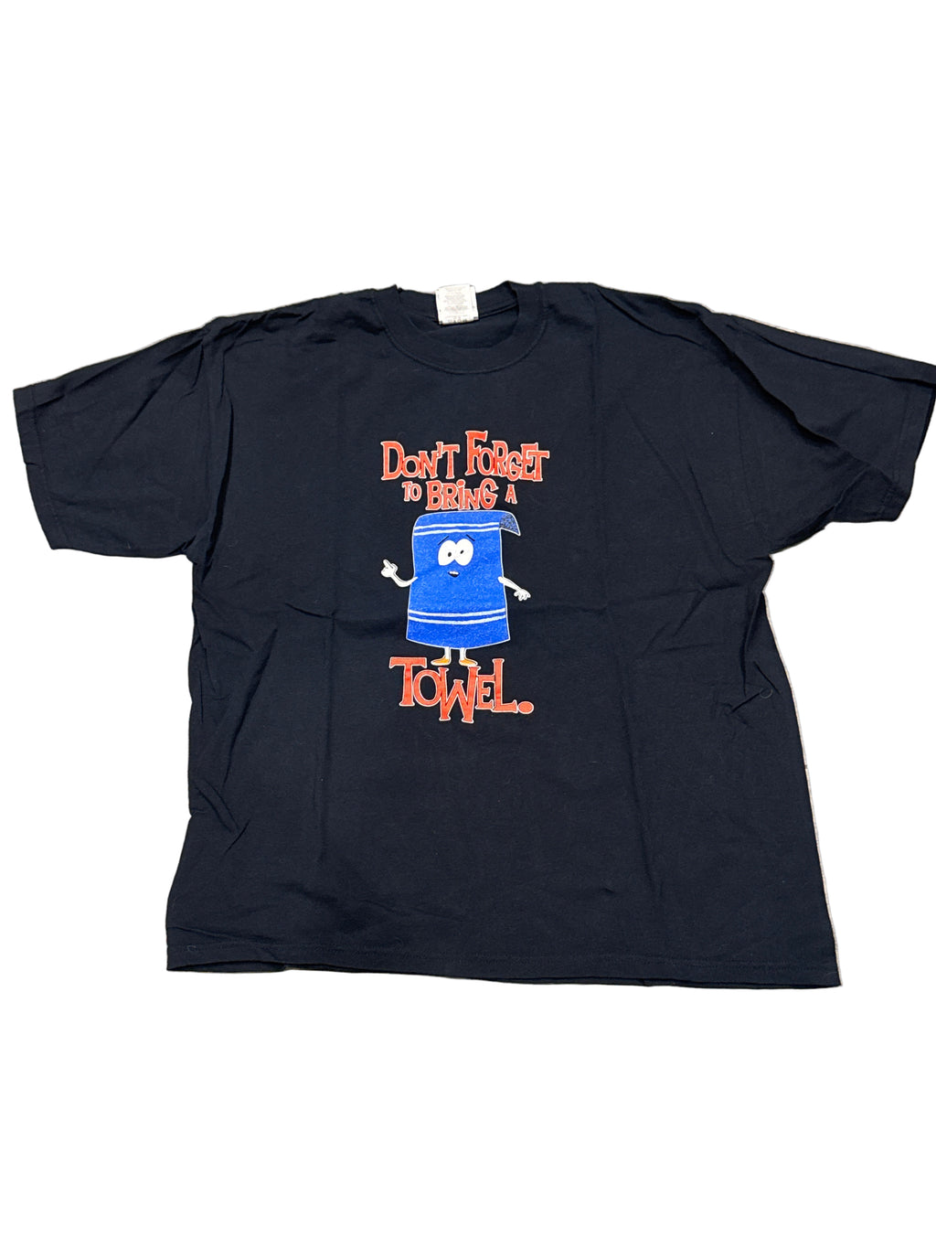 00s South Park Towlie Comedy Central Black T-Shirt XL
