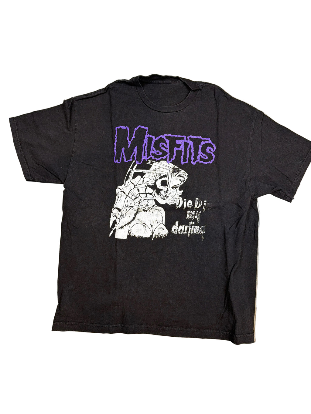 Misfits Die Die My Darling Black T-Shirt XL
