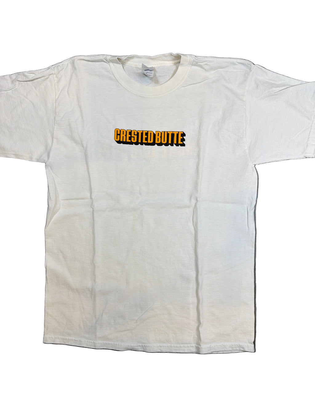 2000s Crested Butte Snowboard Pipe T-Shirt Large