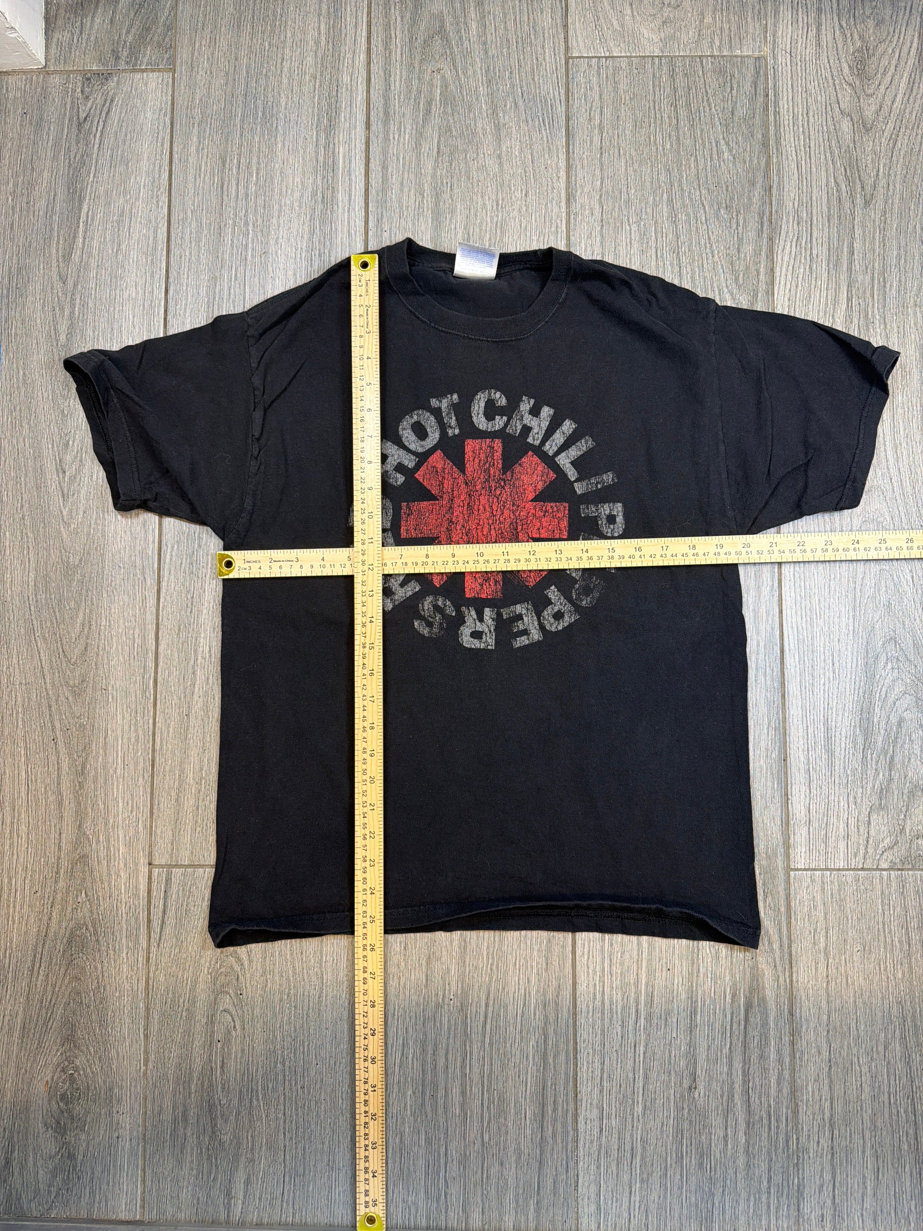00s Red Hot Chili Peppers RHCP Hanes Black T-Shirt Large
