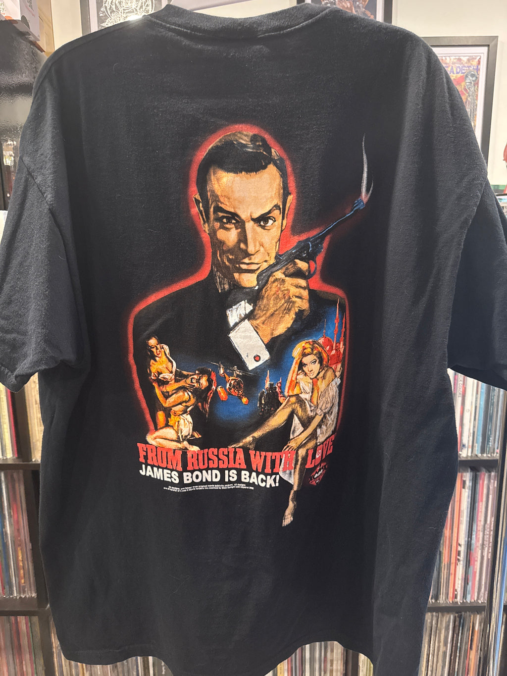2006 James Bond From Russia With Love Rare Movie Promo T-Shirt XL