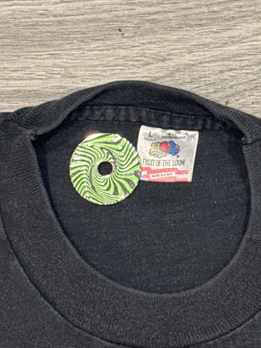 1994 Rat Fink Ed Roth Black Double Sided FOTL T-Shirt Large