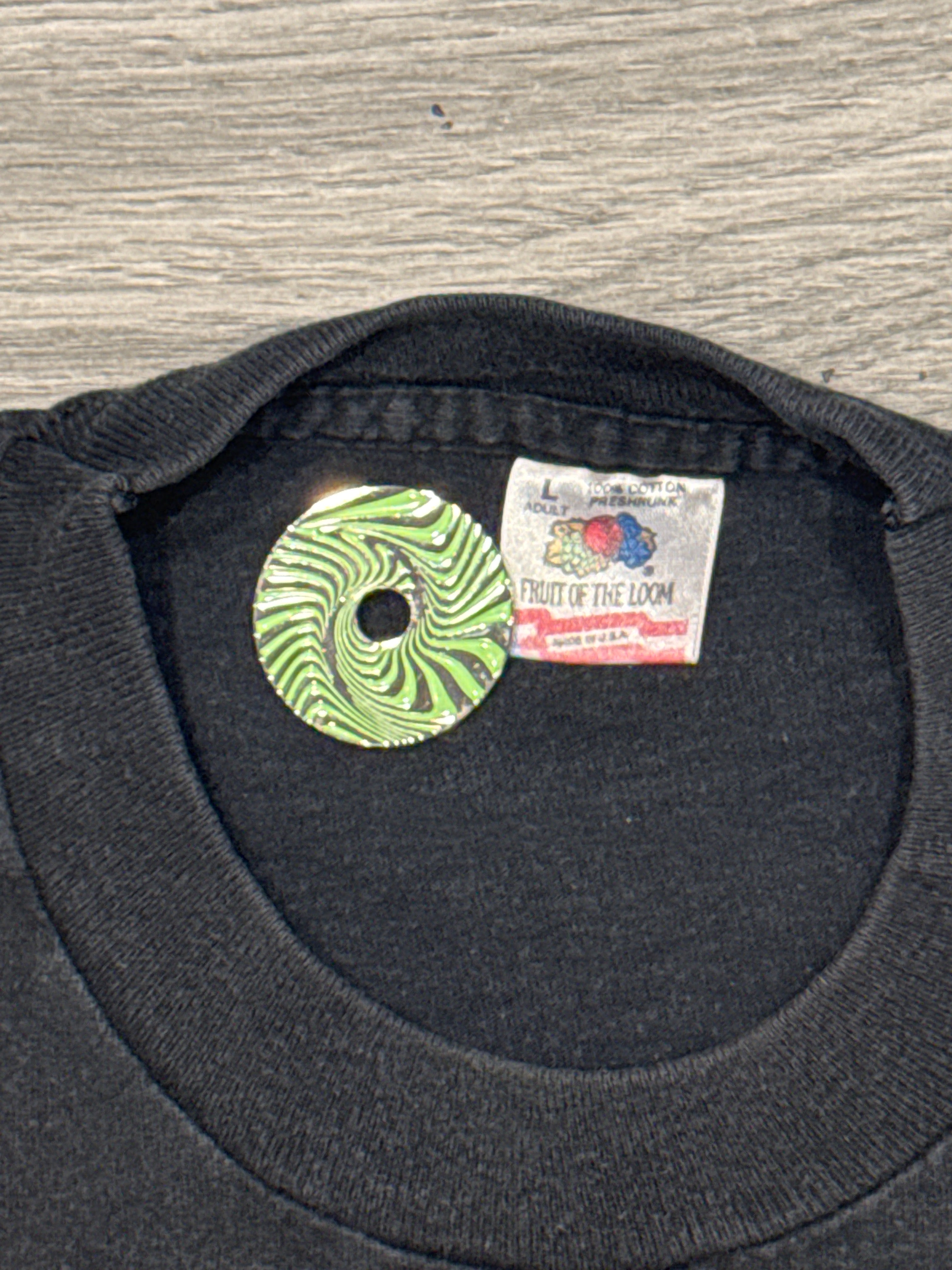 1994 Rat Fink Ed Roth Black Double Sided FOTL T-Shirt Large