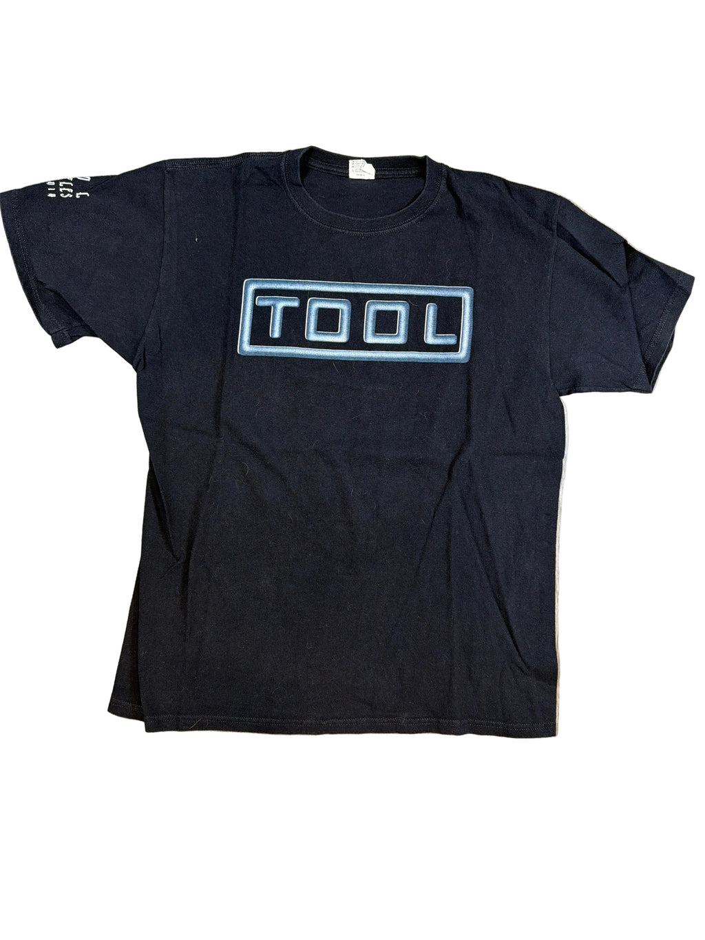00s Tool Los Angeles Metal Band Black T-Shirt Large