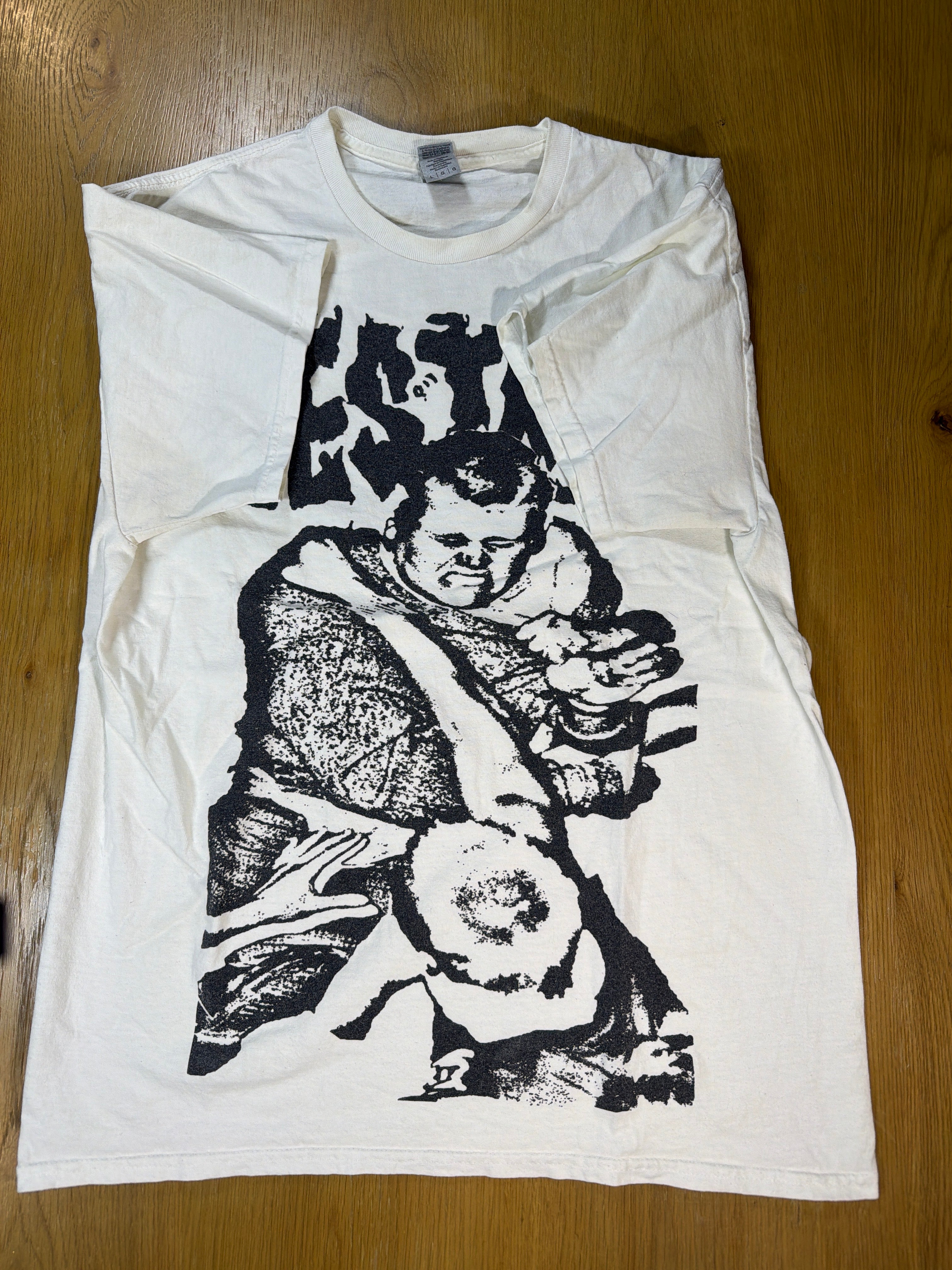 ilovepunx Punx Destroy White Punk T-Shirt Large