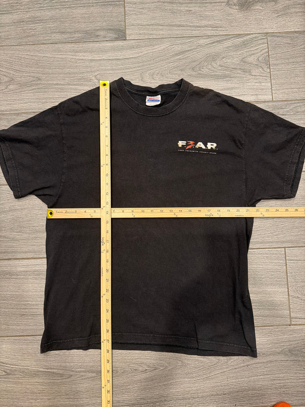 2011 Fear F.E.A.R. 3 Video Game Promo Black T-Shirt Large