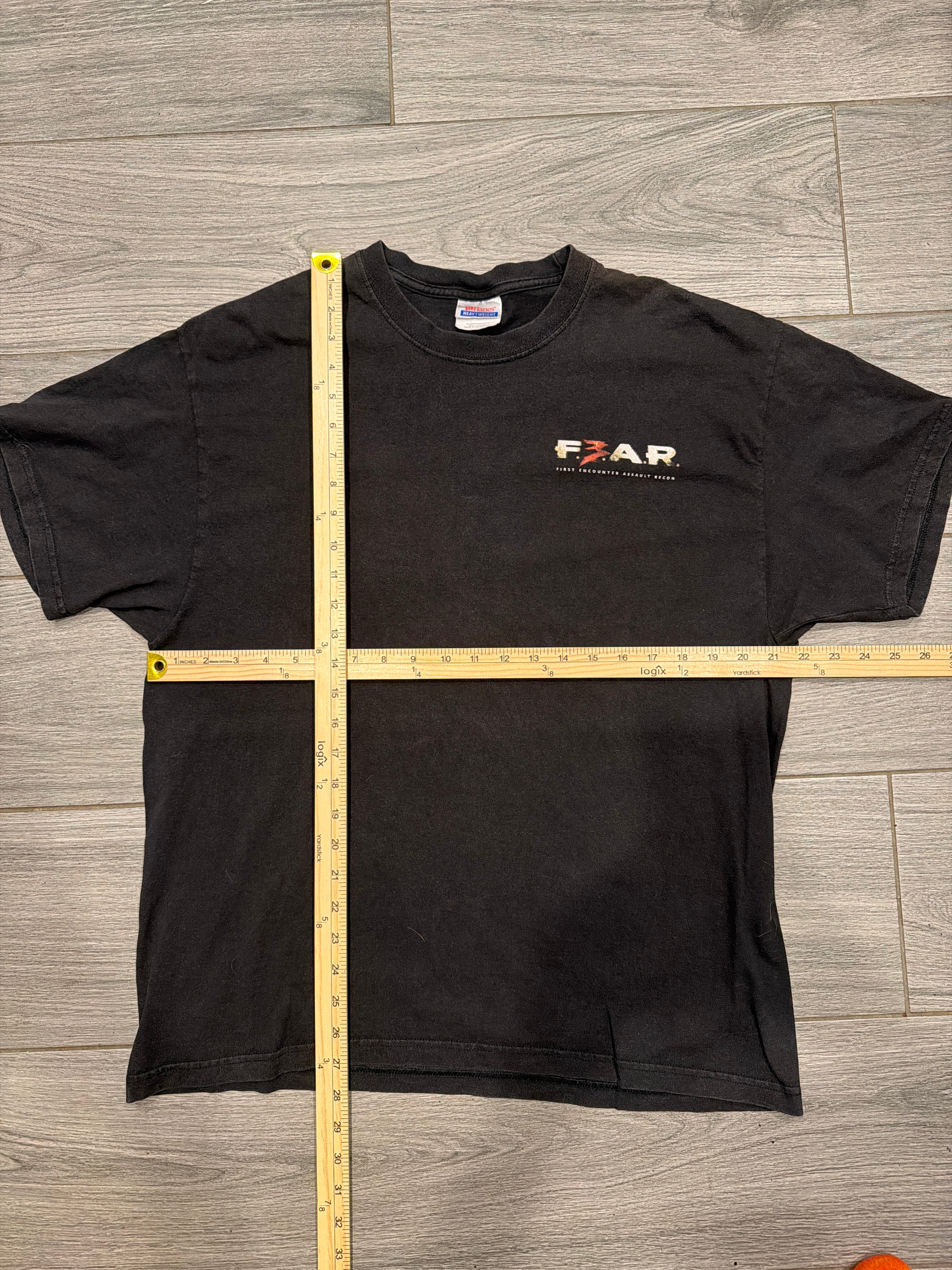 2011 Fear F.E.A.R. 3 Video Game Promo Black T-Shirt Large