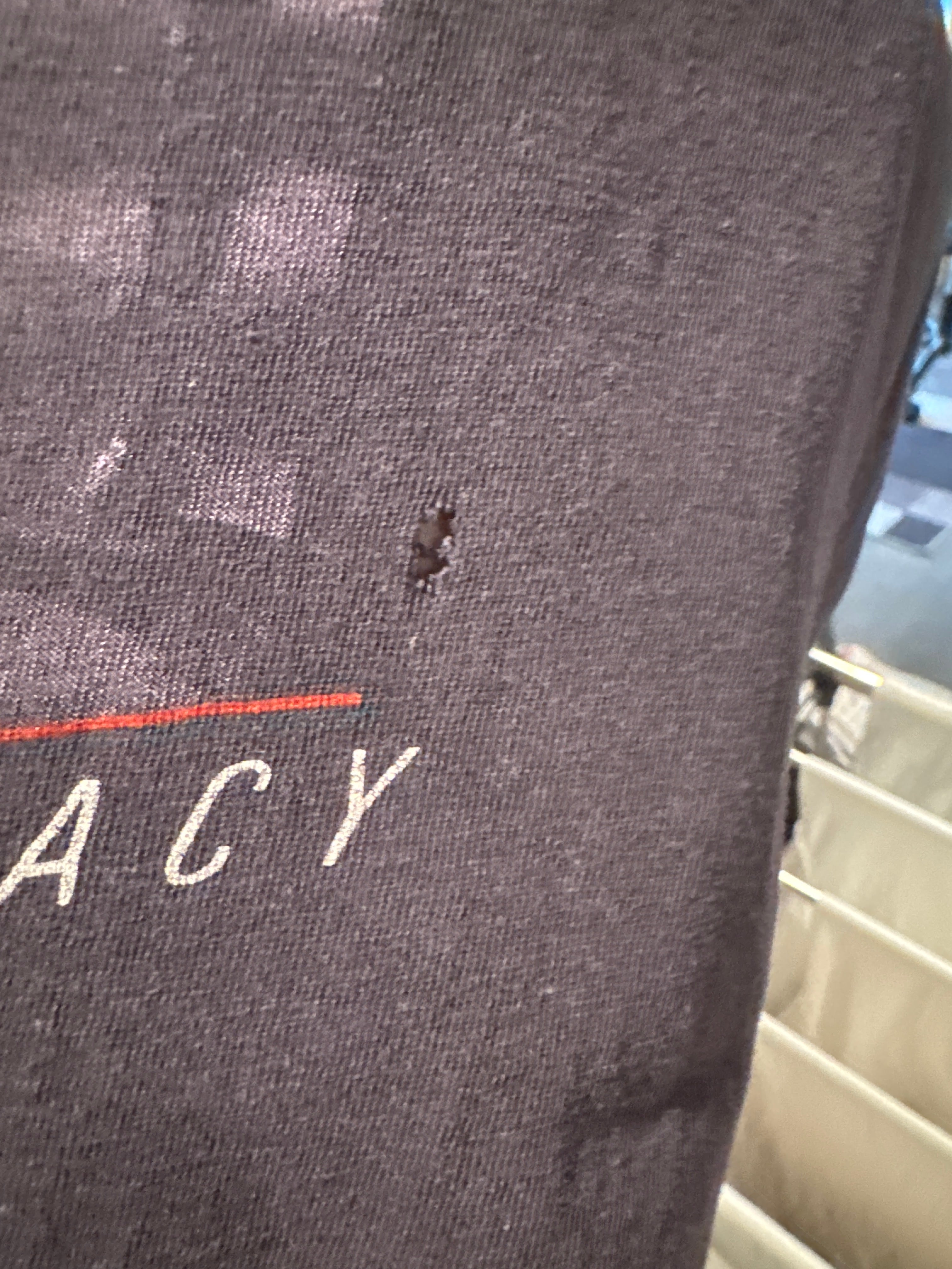 1985 Ratt Invasion of Your Privacy Tour Shirt Black Large