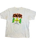 90s Gwar Frenchy Skate Metal Double Sided White T-Shirt Large