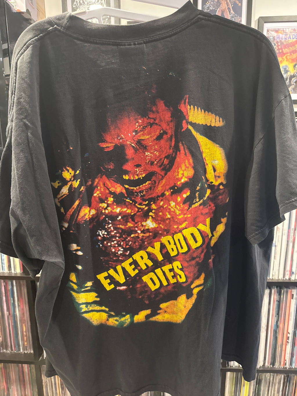 2002 House of 1000 Corpses Horror Movie T-Shirt Black XL fits L Faded