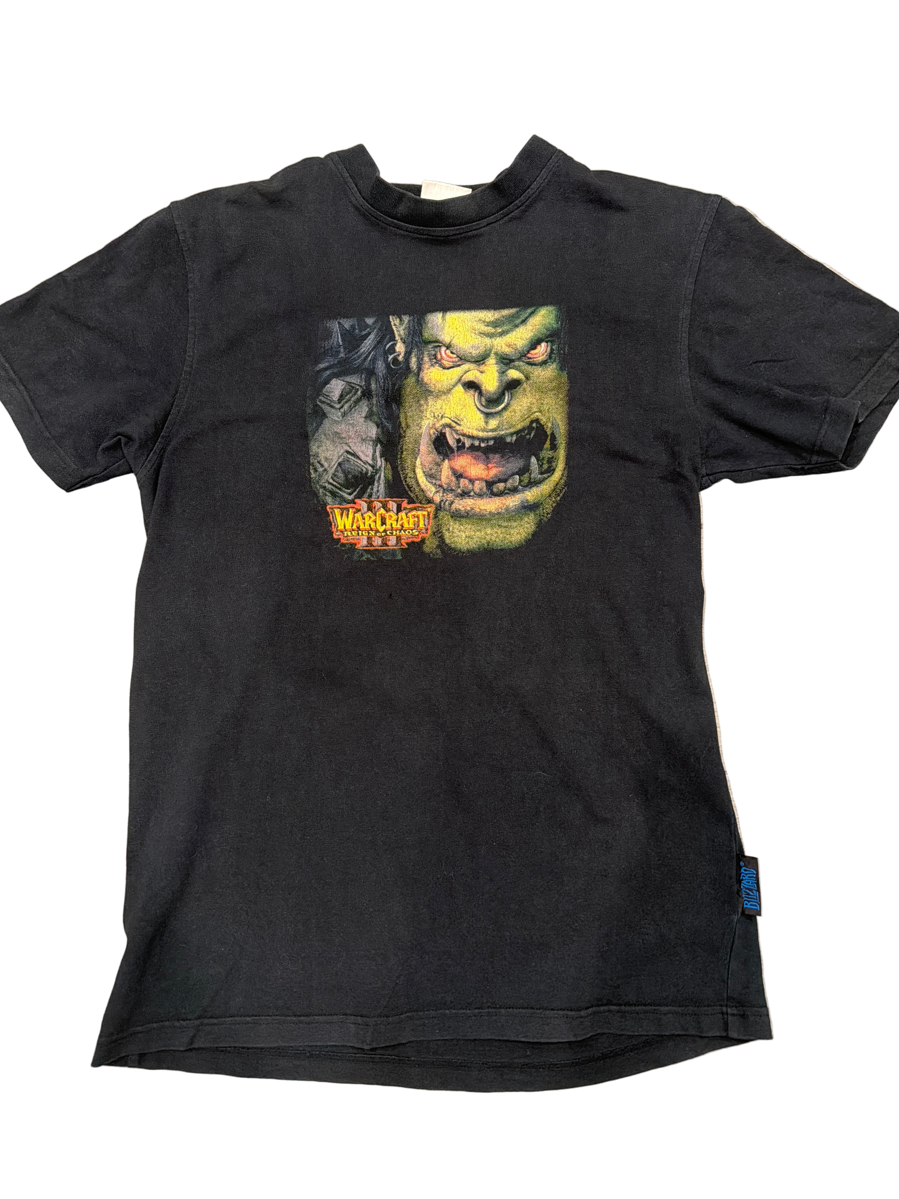 Warcraft III Reign of Chaos Video Game Promo Black T-Shirt Medium/Large