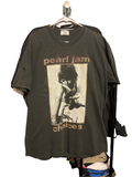 1992 Pearl Jam Choices Lee XL Black Vintage T Shirt Distressed Band