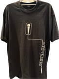 2000 Limp Bizkit Microphone Tall Large Black T Shirt Nu Metal