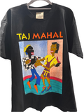 90s Taj Mahal Winterland Black Large T Shirt Graphic