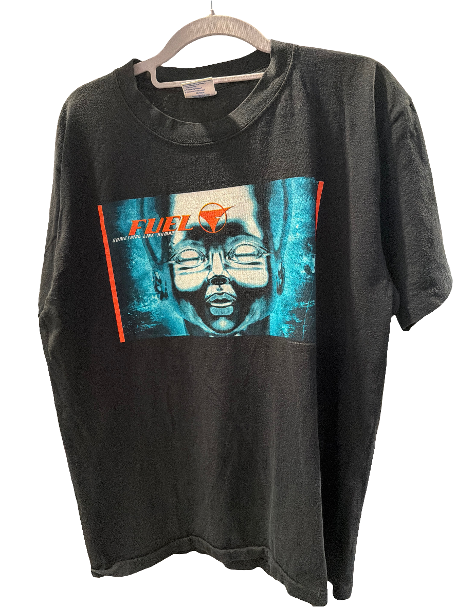 2000 Fuel Something Like Human Tour L Allsport Single Stitch T Shirt