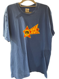 1999 Beck XL Blue T Shirt Skull FOTL Heavy Alt Indie