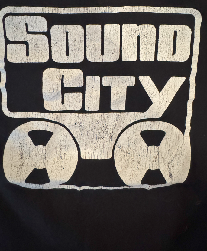 Sound City Studio Reel Shirt M Anvil Black