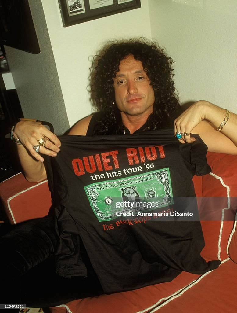 1996 Quiet Riot The Buck Stops Here FOTL Black T-Shirt XL